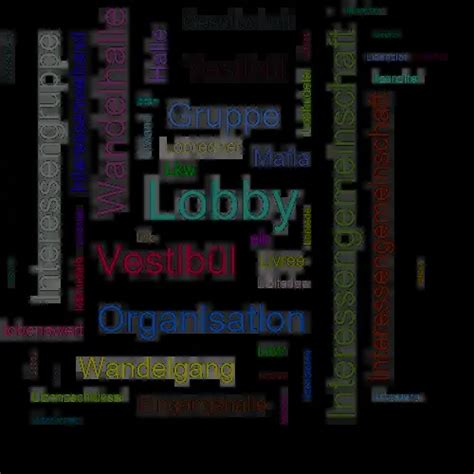 lobby synonym|anderes wort für lobby.